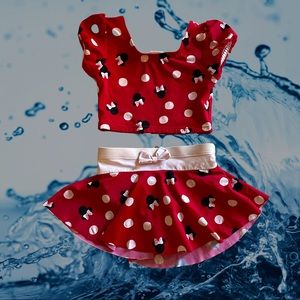 Hanna Andersson Minnie Mouse Swimsuit, size 4
